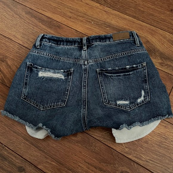 Distressed Festival Shorts - Picture 2 of 4